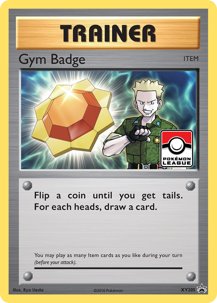 Gym Badge (XY205) (Lt. Surge) [XY: Black Star Promos] | Clutch Gaming