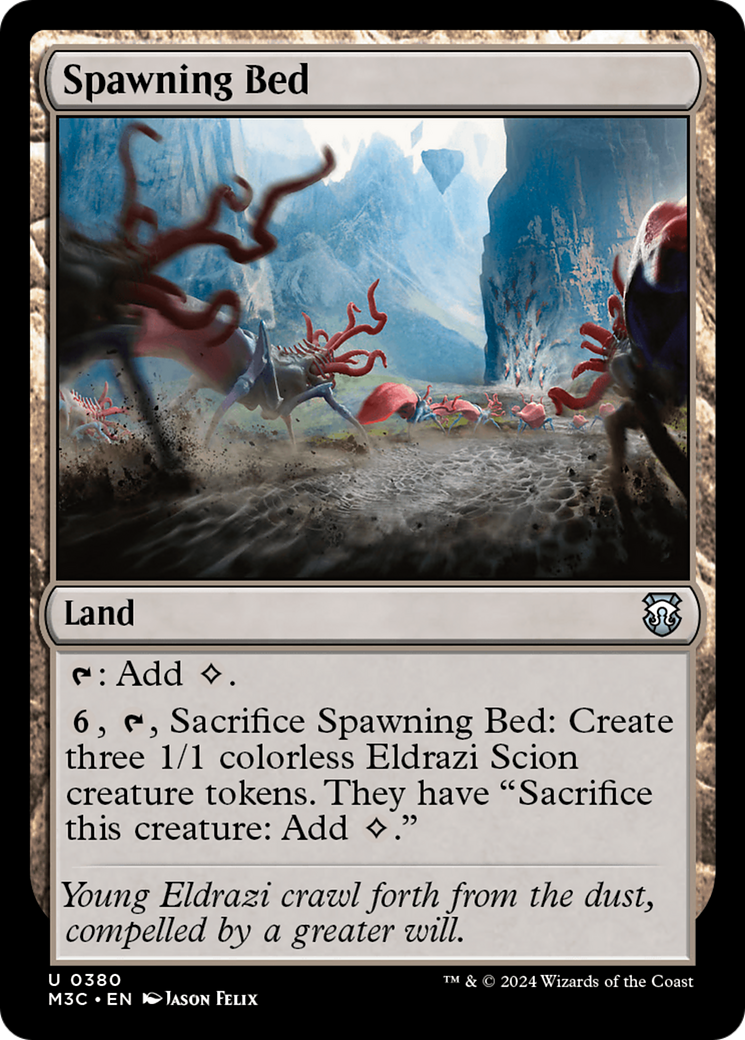 Spawning Bed (Ripple Foil) [Modern Horizons 3 Commander] | Clutch Gaming