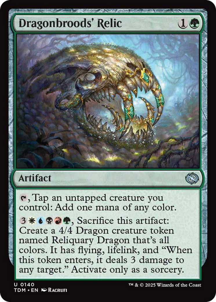 Dragonbroods' Relic [Tarkir: Dragonstorm] | Clutch Gaming