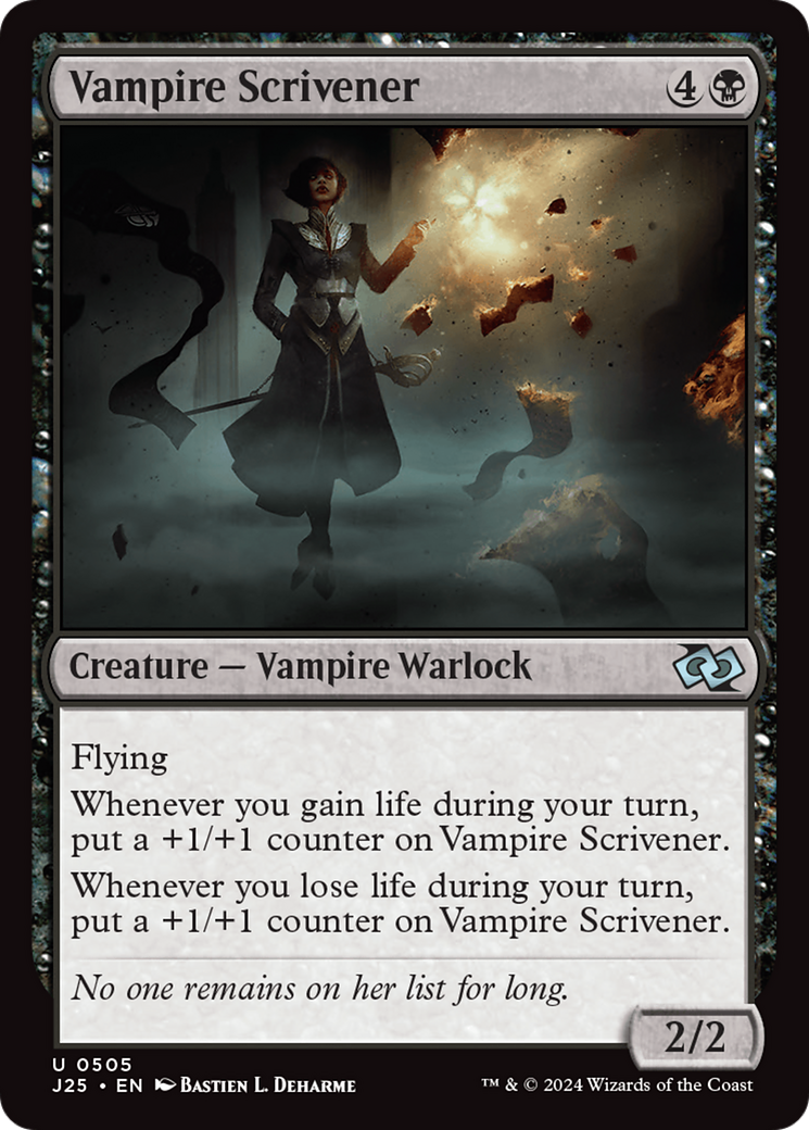 Vampire Scrivener [Foundations Jumpstart] | Clutch Gaming