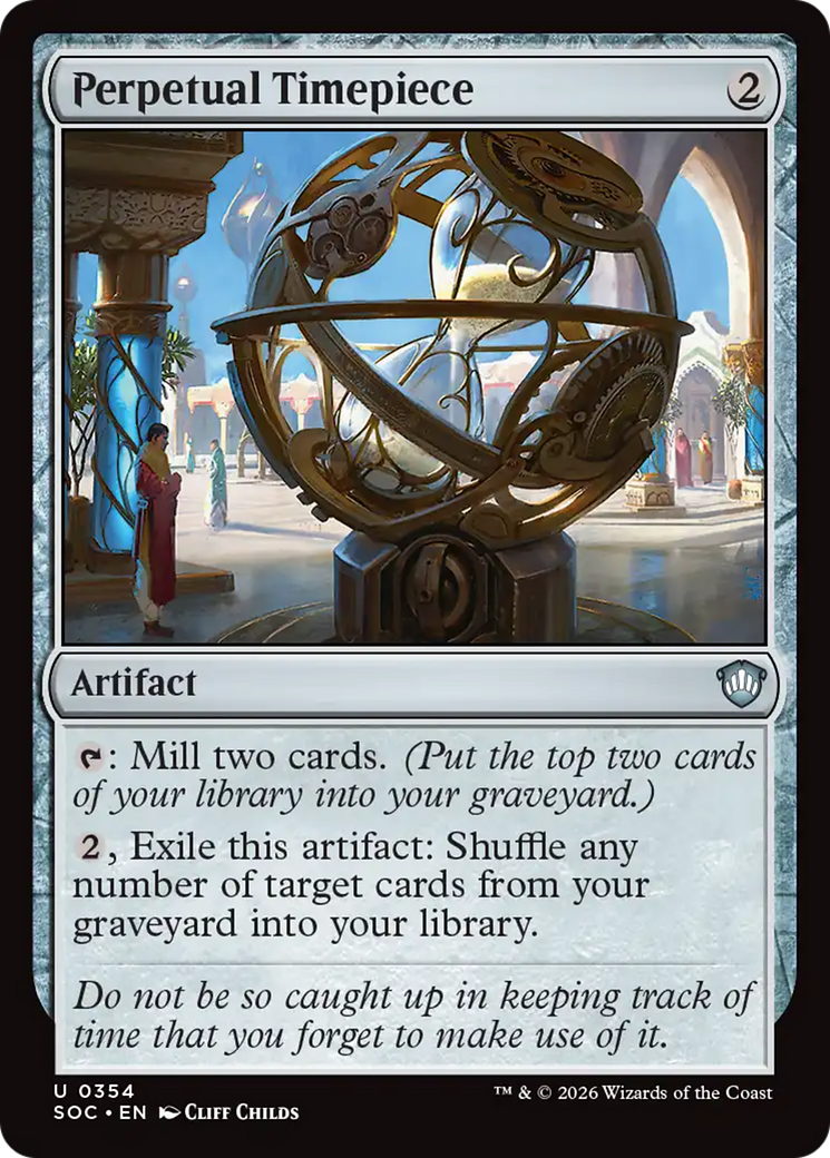 Perpetual Timepiece [Secrets of Strixhaven Commander] | Clutch Gaming