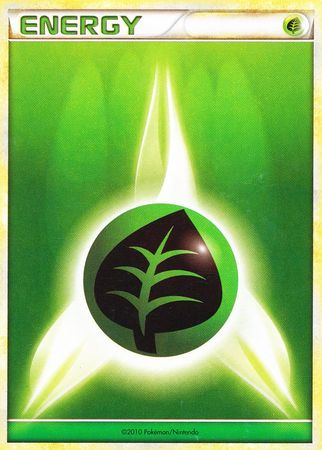 Grass Energy (2010 Unnumbered HGSS Style) [League & Championship Cards] | Clutch Gaming