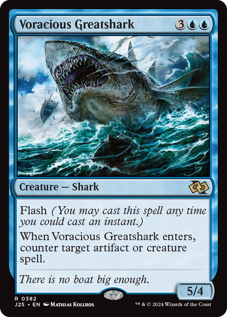 Voracious Greatshark [Foundations Jumpstart] | Clutch Gaming