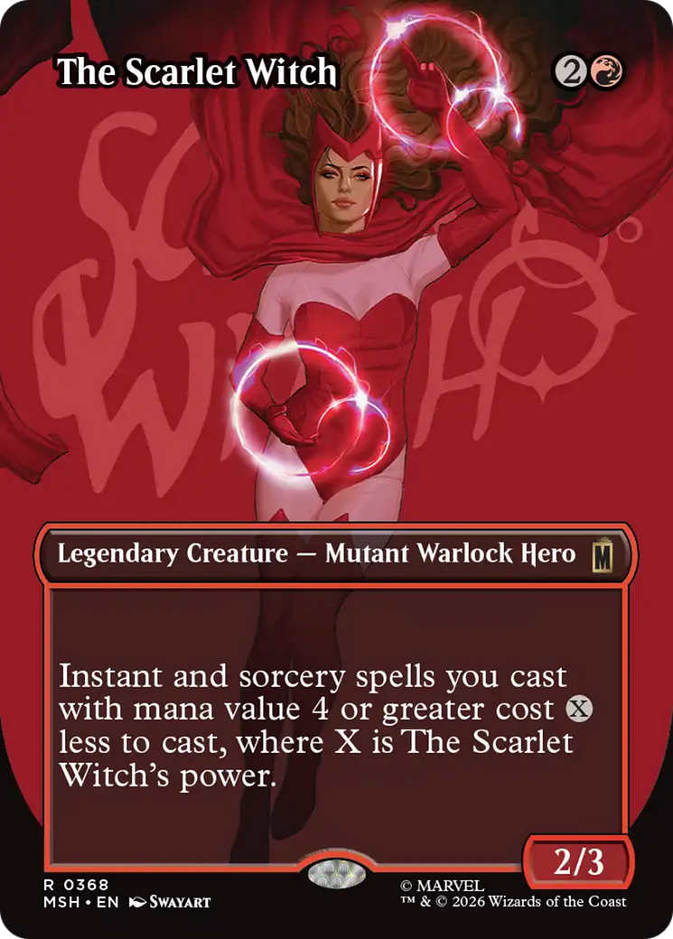 The Scarlet Witch (Borderless) [Marvel Super Heroes] | Clutch Gaming