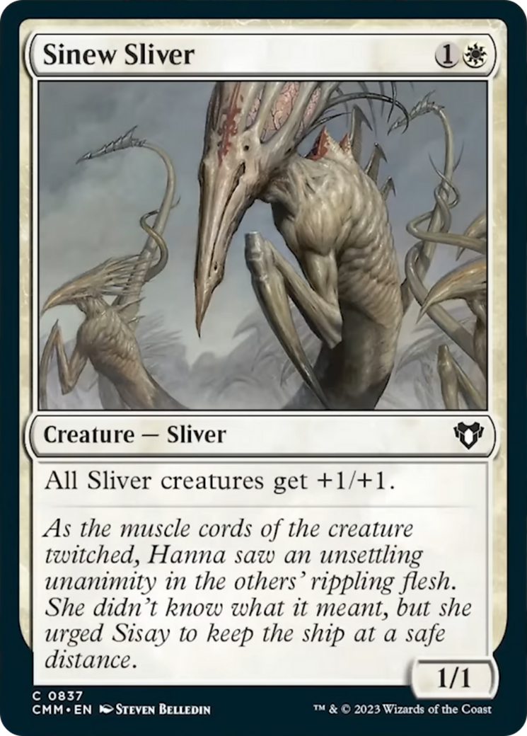 Sinew Sliver [Commander Masters] | Clutch Gaming