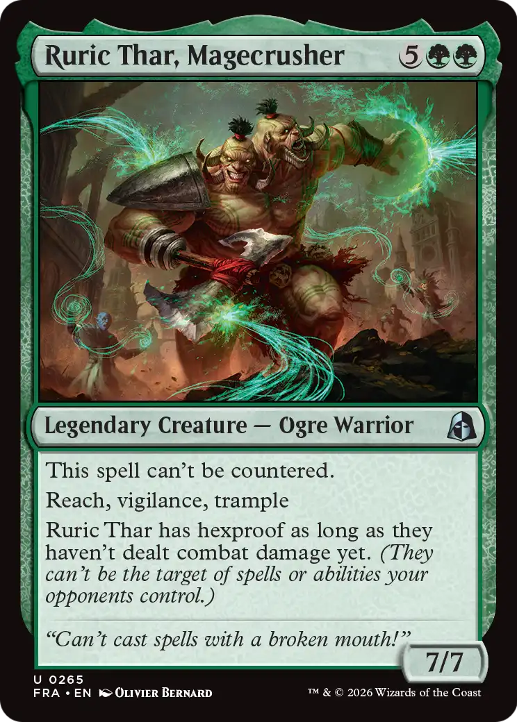 Ruric Thar, Magecrusher [Reality Fracture] | Clutch Gaming