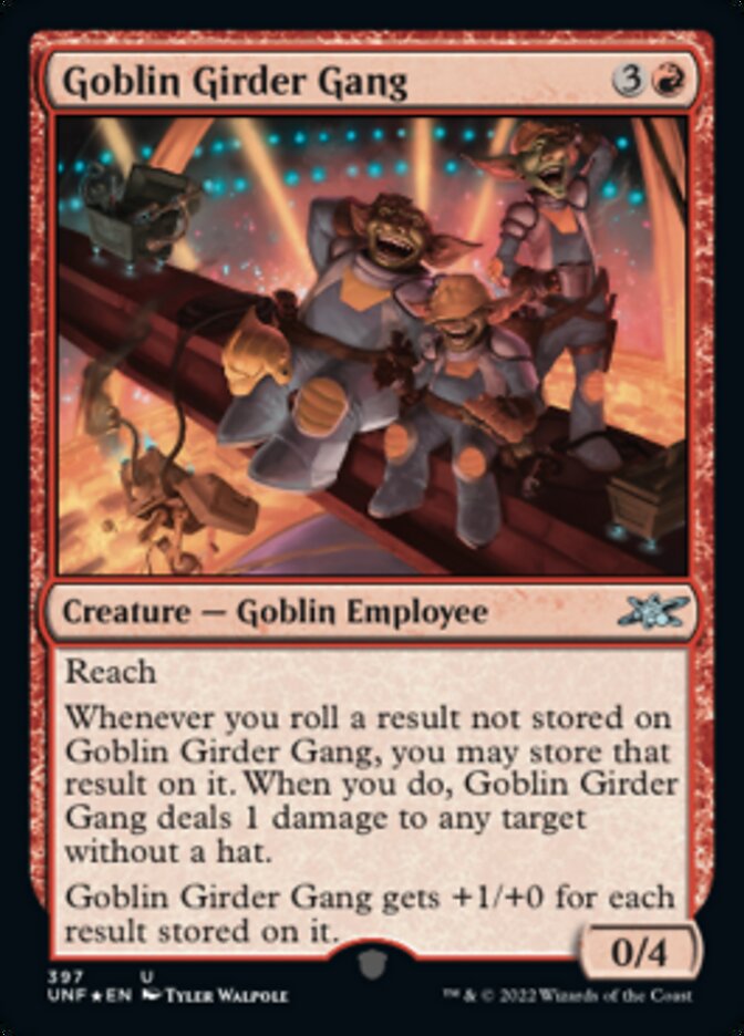 Goblin Girder Gang (Galaxy Foil) [Unfinity] | Clutch Gaming