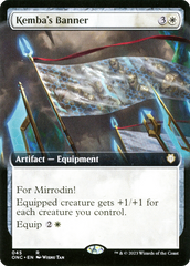 Kemba's Banner (Extended Art) [Phyrexia: All Will Be One Commander] | Clutch Gaming