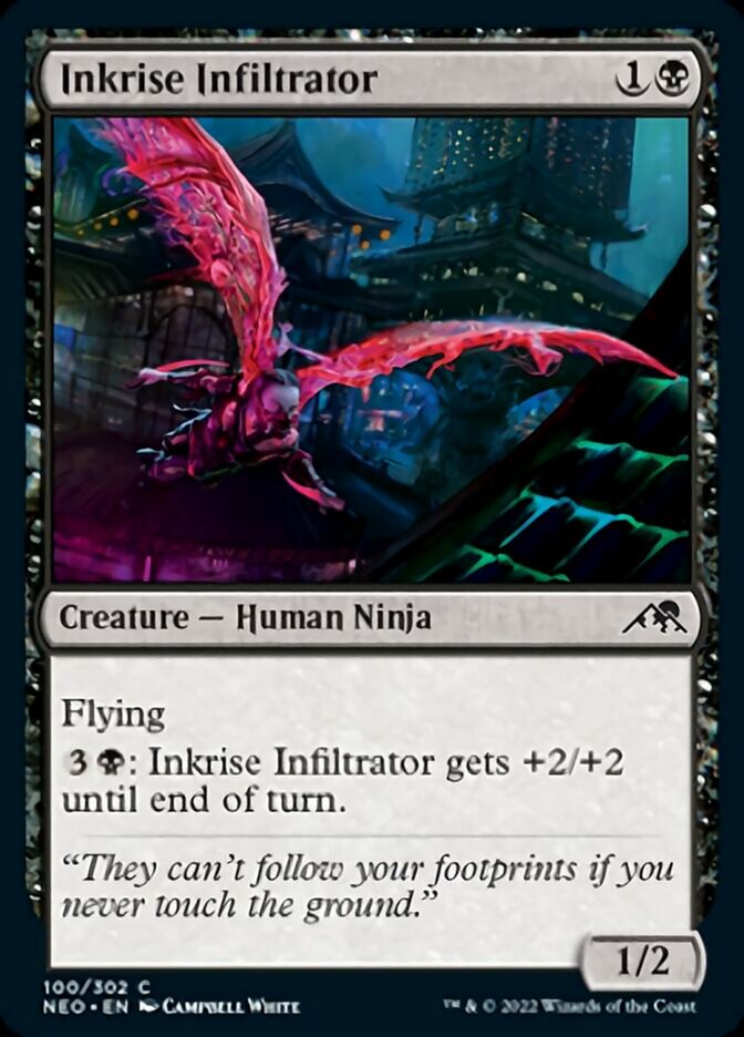 Inkrise Infiltrator [Kamigawa: Neon Dynasty] | Clutch Gaming