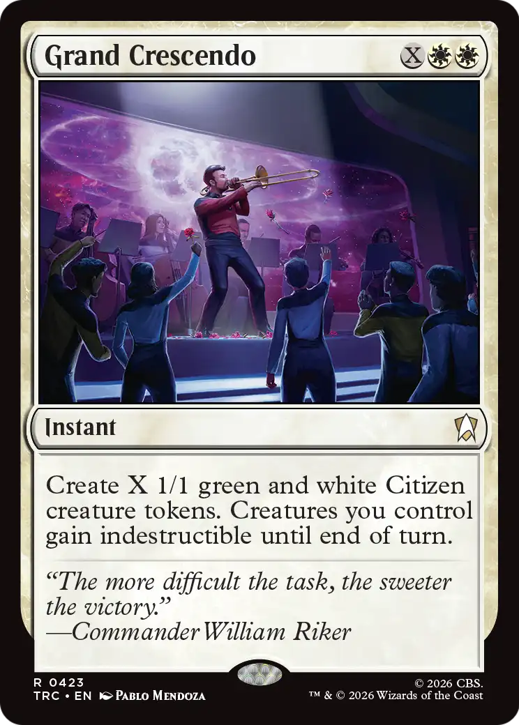 Grand Crescendo (Surge Foil) [Star Trek Commander] | Clutch Gaming