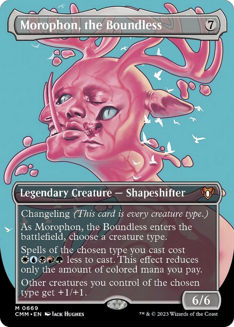 Morophon, the Boundless (Borderless Profile) [Commander Masters] | Clutch Gaming