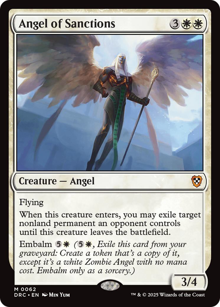 Angel of Sanctions [Aetherdrift Commander] | Clutch Gaming