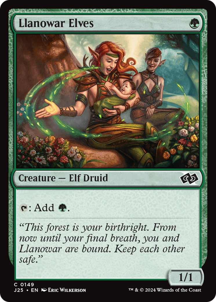 Llanowar Elves [Foundations Jumpstart] | Clutch Gaming