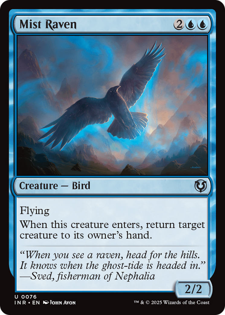 Mist Raven [Innistrad Remastered] | Clutch Gaming