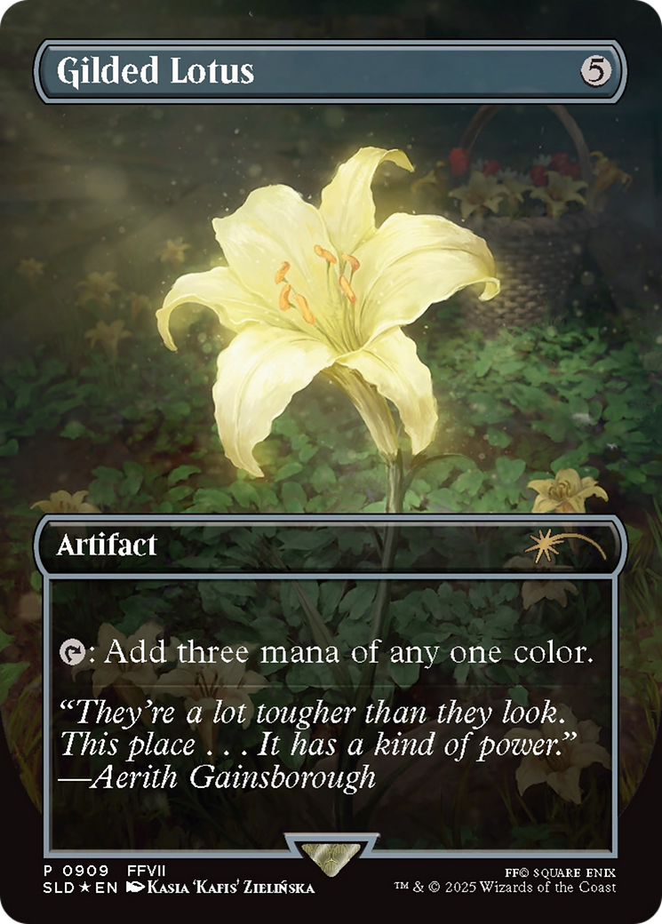 Gilded Lotus (Rainbow Foil) (909) [Secret Lair Drop Series] | Clutch Gaming