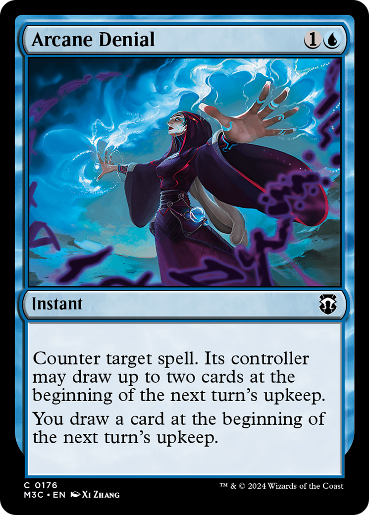 Arcane Denial (Ripple Foil) [Modern Horizons 3 Commander] | Clutch Gaming