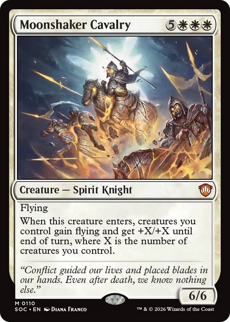 Moonshaker Cavalry [Secrets of Strixhaven Commander] | Clutch Gaming
