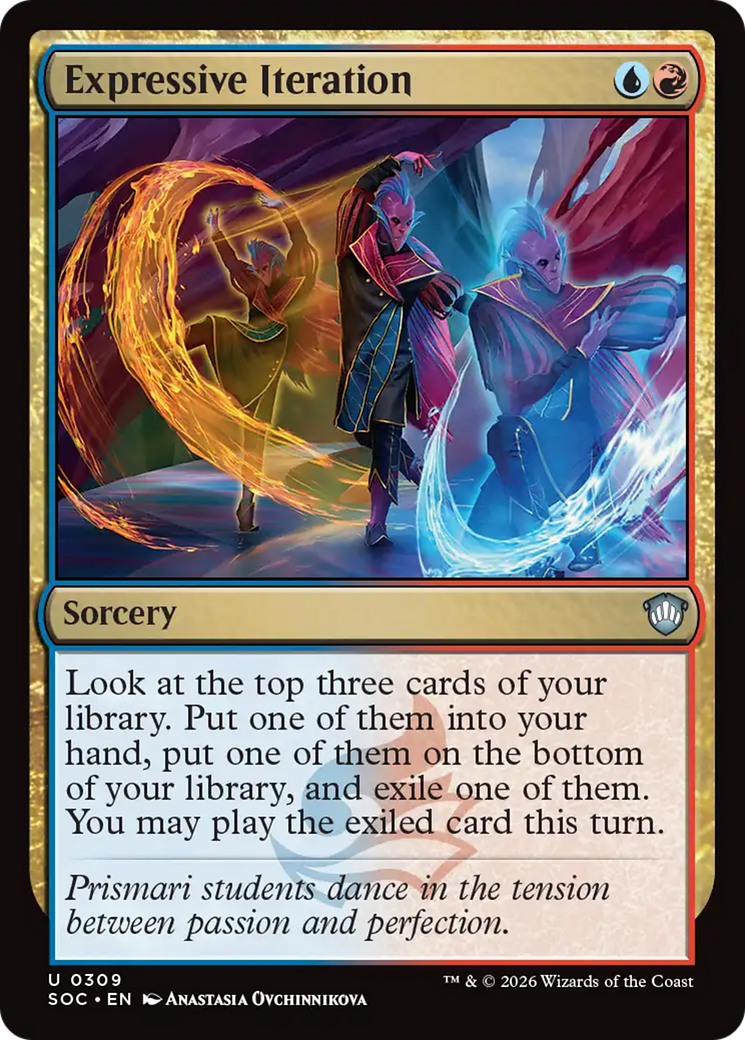Expressive Iteration [Secrets of Strixhaven Commander] | Clutch Gaming