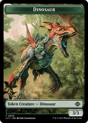 Map // Dinosaur (0010) Double-Sided Token [The Lost Caverns of Ixalan Tokens] | Clutch Gaming