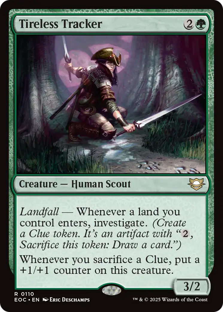 Tireless Tracker [Edge of Eternities Commander] | Clutch Gaming