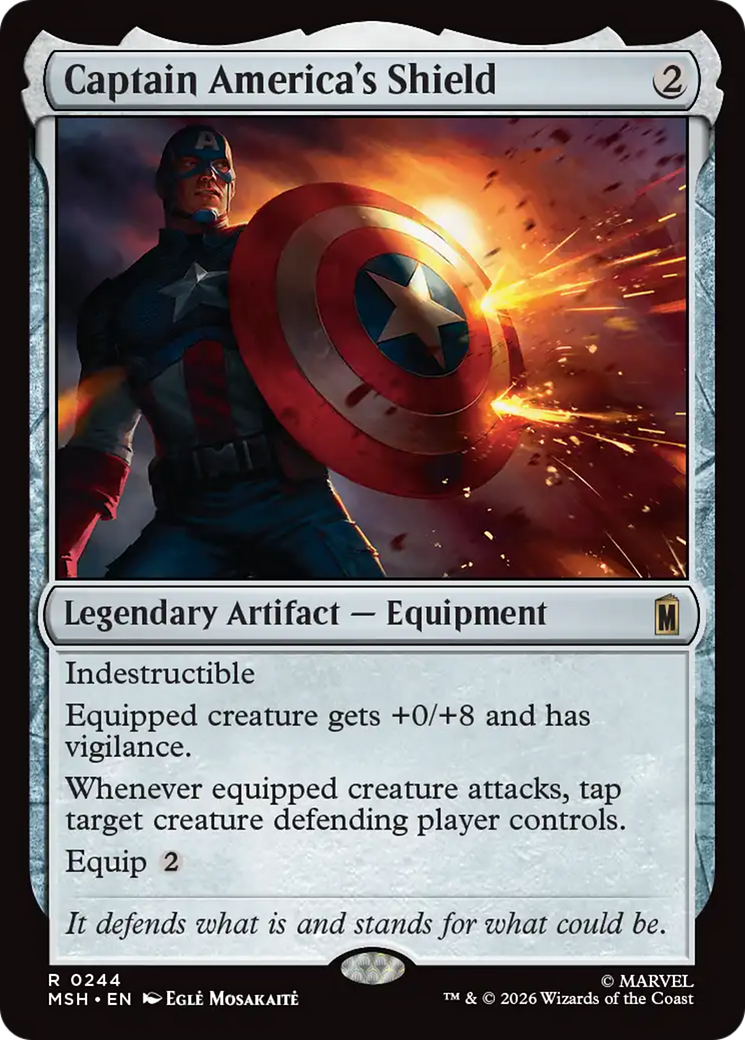Captain America's Shield [Marvel Super Heroes] | Clutch Gaming