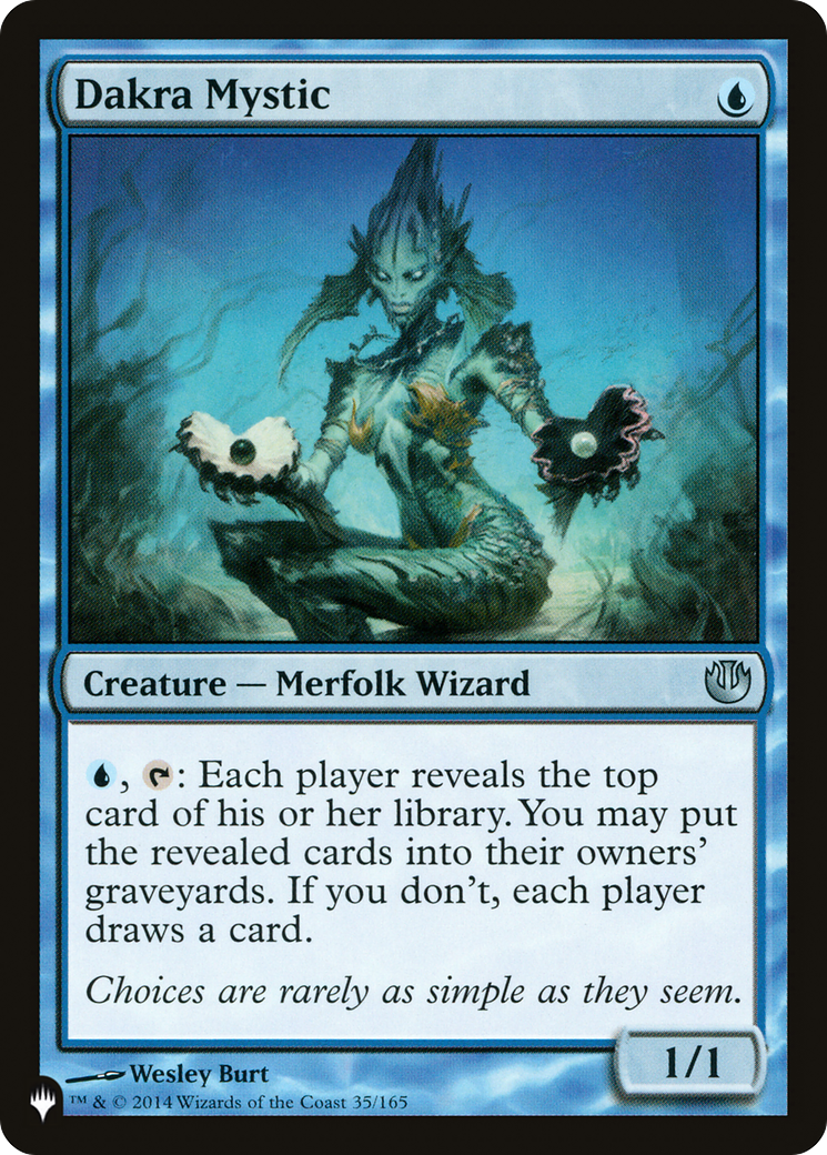 Dakra Mystic [The List Reprints] | Clutch Gaming