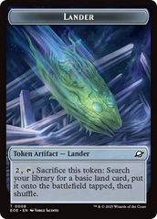 Robot // Lander (0008) Double-Sided Token [Edge of Eternities Tokens] | Clutch Gaming