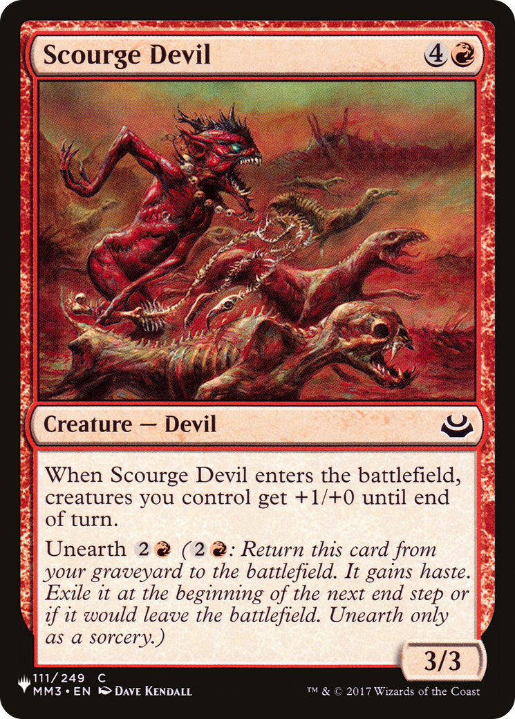 Scourge Devil [The List Reprints] | Clutch Gaming