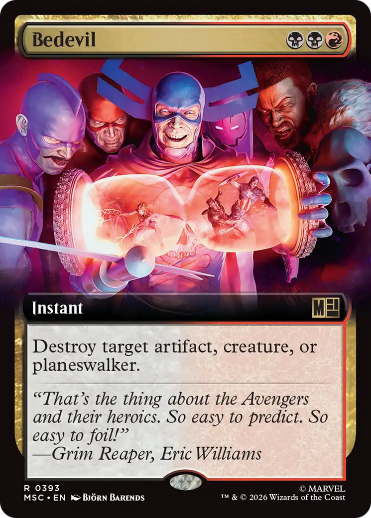 Bedevil (Extended Art) [Marvel Super Heroes Commander] | Clutch Gaming