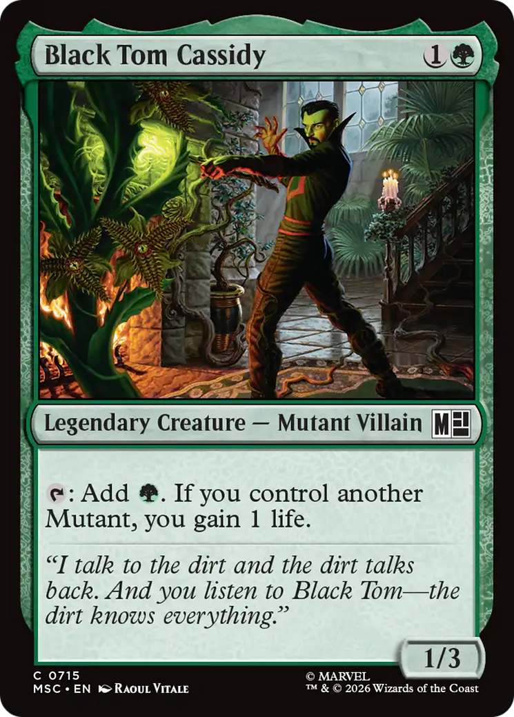 Black Tom Cassidy [Marvel Super Heroes Commander] | Clutch Gaming