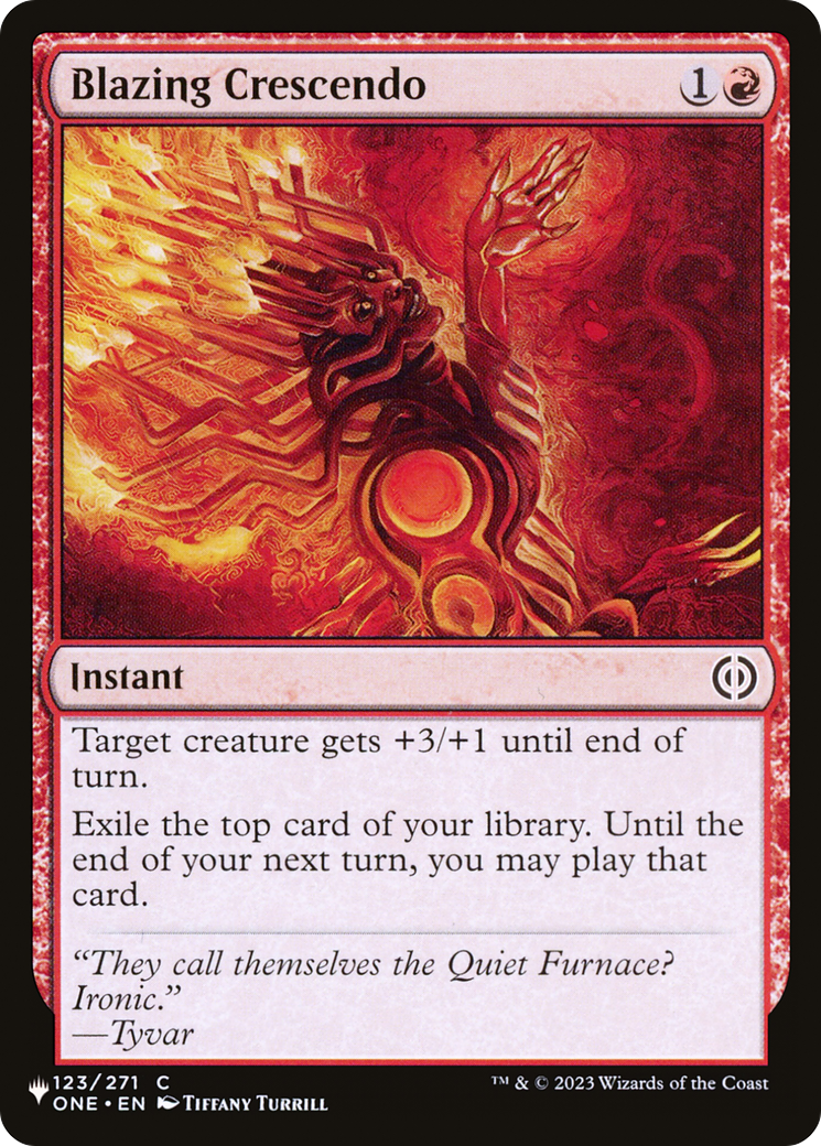 Blazing Crescendo [The List Reprints] | Clutch Gaming