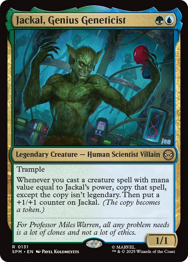 Jackal, Genius Geneticist [Marvel's Spider-Man] | Clutch Gaming