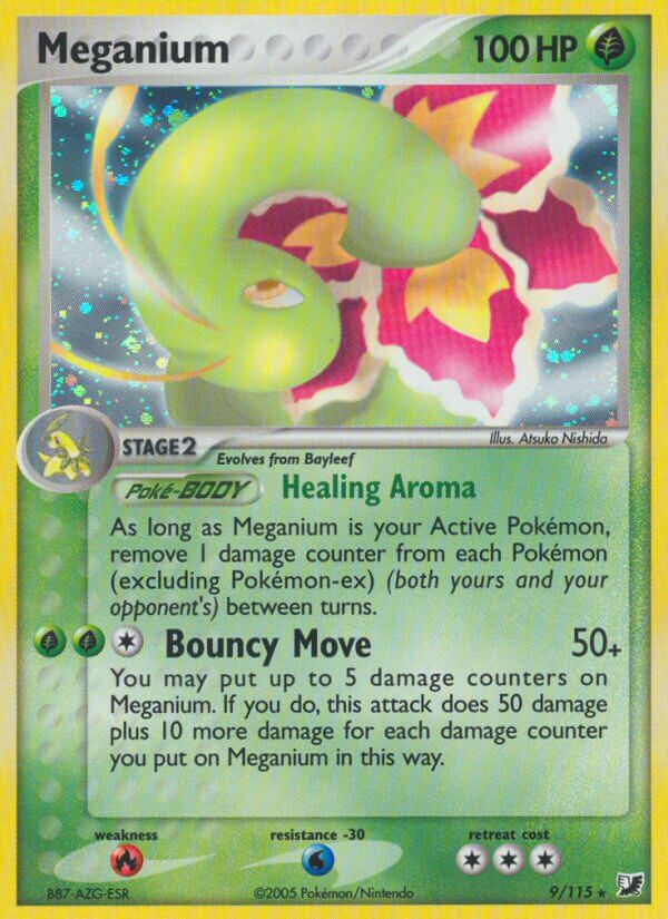 Meganium (9/115) (Theme Deck Exclusive) [EX: Unseen Forces] | Clutch Gaming