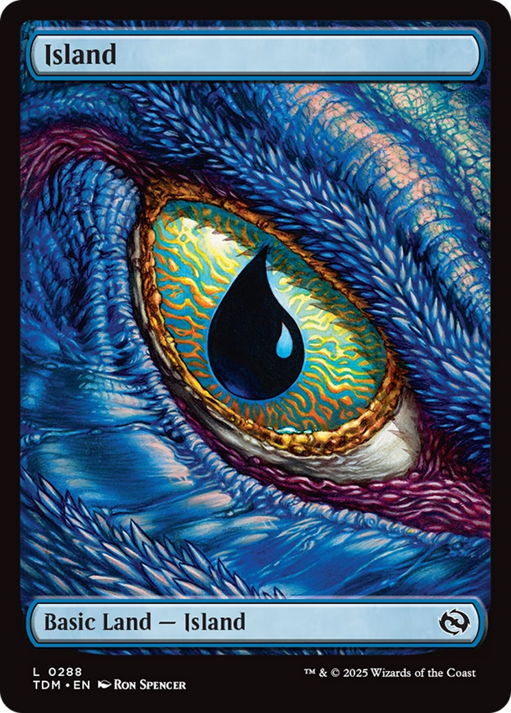 Island (0288) [Tarkir: Dragonstorm] | Clutch Gaming