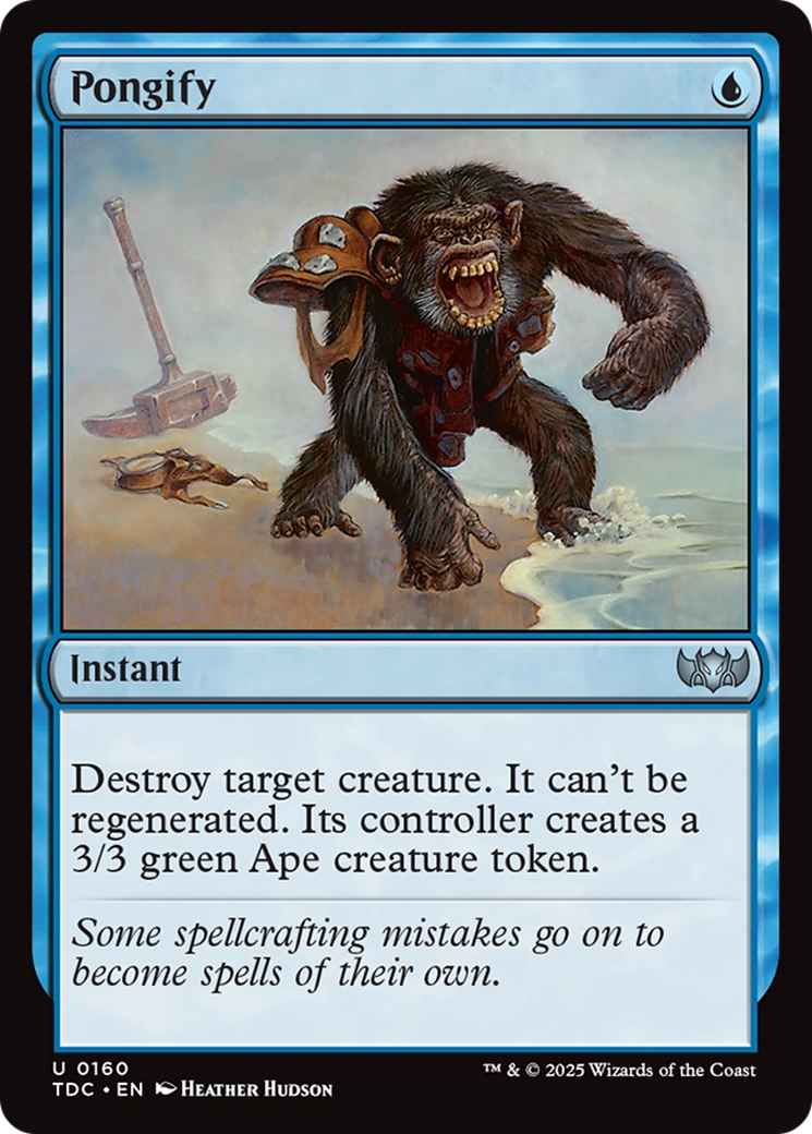 Pongify [Tarkir: Dragonstorm Commander] | Clutch Gaming