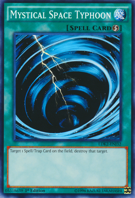 Mystical Space Typhoon [LDK2-ENJ32] Common | Clutch Gaming