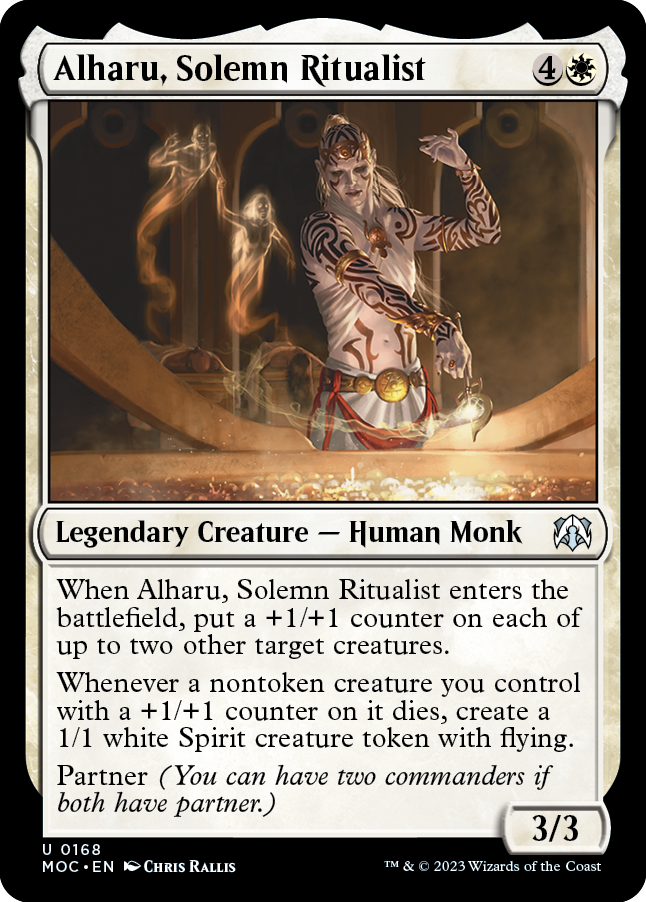 Alharu, Solemn Ritualist [March of the Machine Commander] | Clutch Gaming