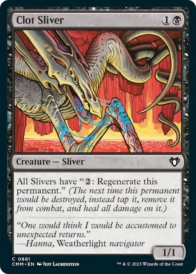 Clot Sliver [Commander Masters] | Clutch Gaming