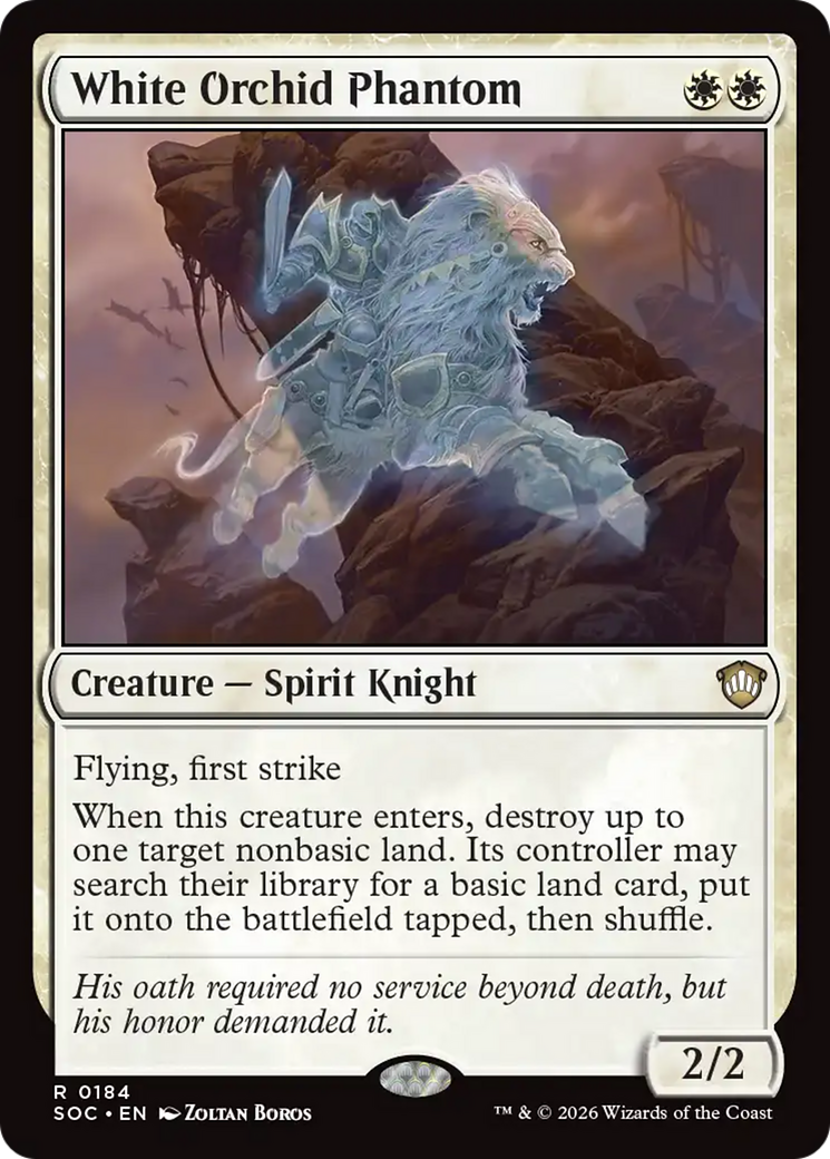 White Orchid Phantom [Secrets of Strixhaven Commander] | Clutch Gaming