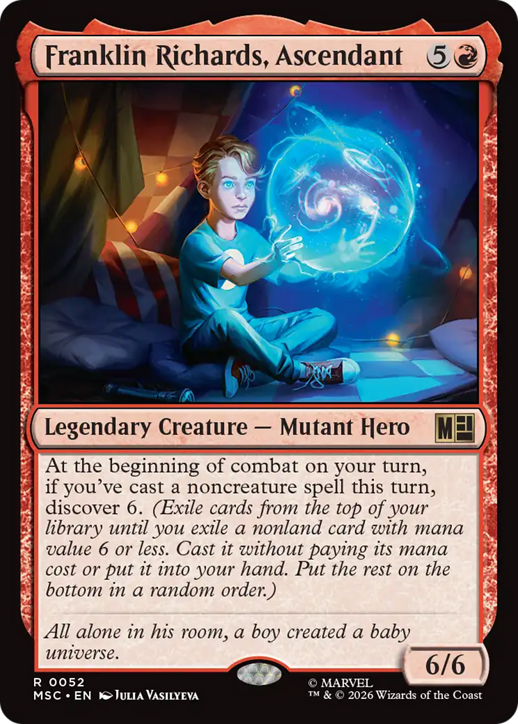 Franklin Richards, Ascendant (Surge Foil) [Marvel Super Heroes Commander] | Clutch Gaming