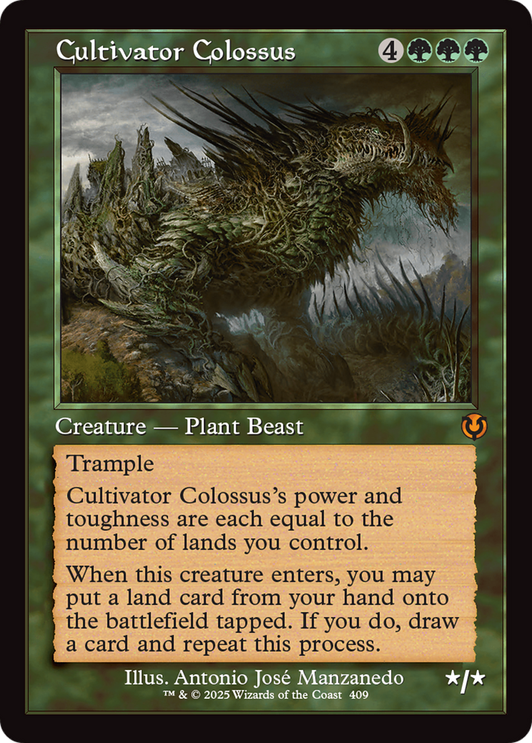 Cultivator Colossus (Retro Frame) [Innistrad Remastered] | Clutch Gaming