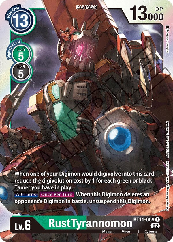 RustTyrannomon [BT11-059] [Dimensional Phase] | Clutch Gaming