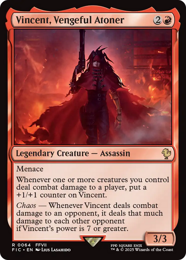 Vincent, Vengeful Atoner [FINAL FANTASY Commander] | Clutch Gaming
