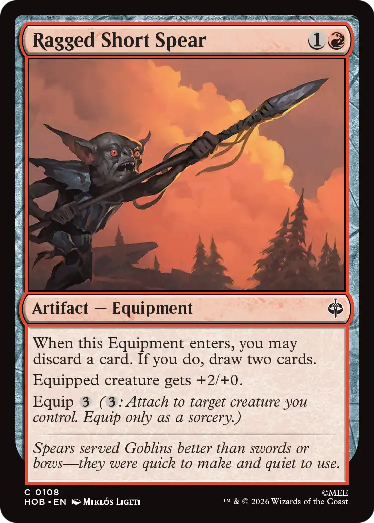 Ragged Short Spear [The Hobbit] | Clutch Gaming