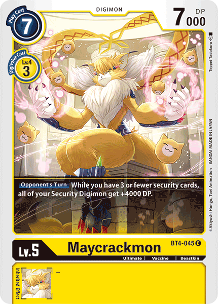 Maycrackmon [BT4-045] [Great Legend] | Clutch Gaming