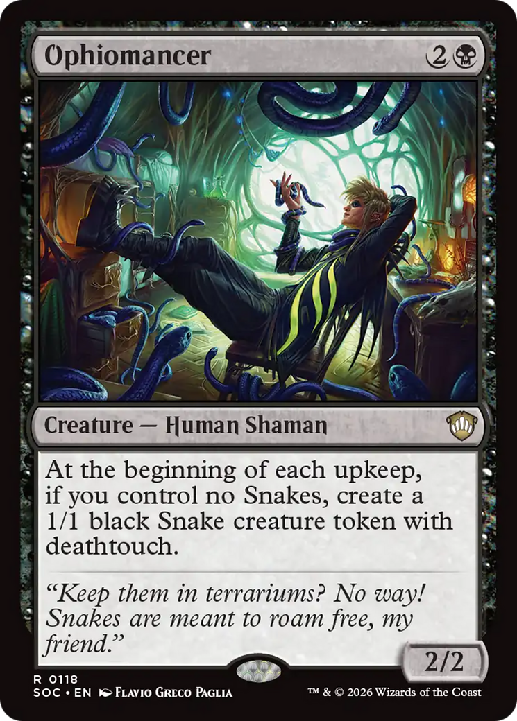 Ophiomancer [Secrets of Strixhaven Commander] | Clutch Gaming