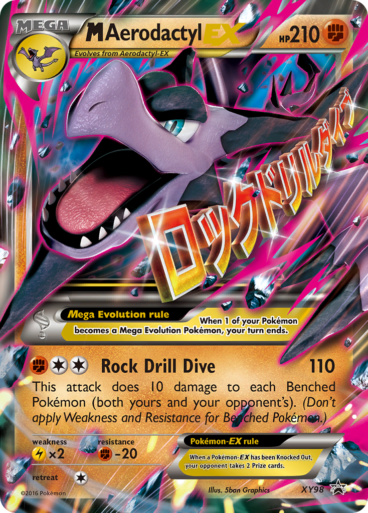 M Aerodactyl EX (XY98) [XY: Black Star Promos] | Clutch Gaming