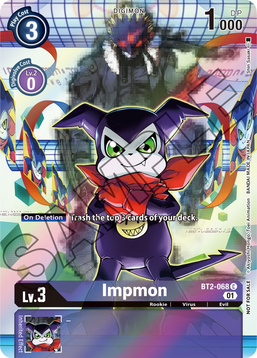 Impmon [BT2-068] (Tamer's Card Set 1) [Release Special Booster Promos] | Clutch Gaming