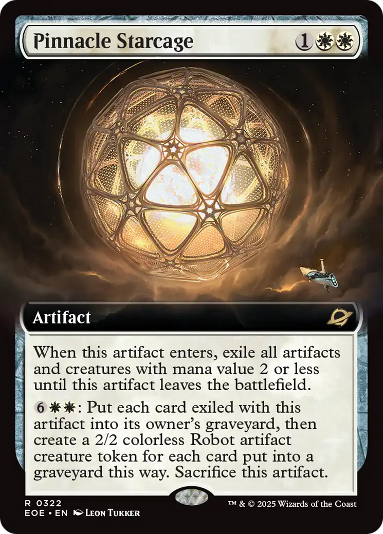 Pinnacle Starcage (Extended Art) [Edge of Eternities] | Clutch Gaming
