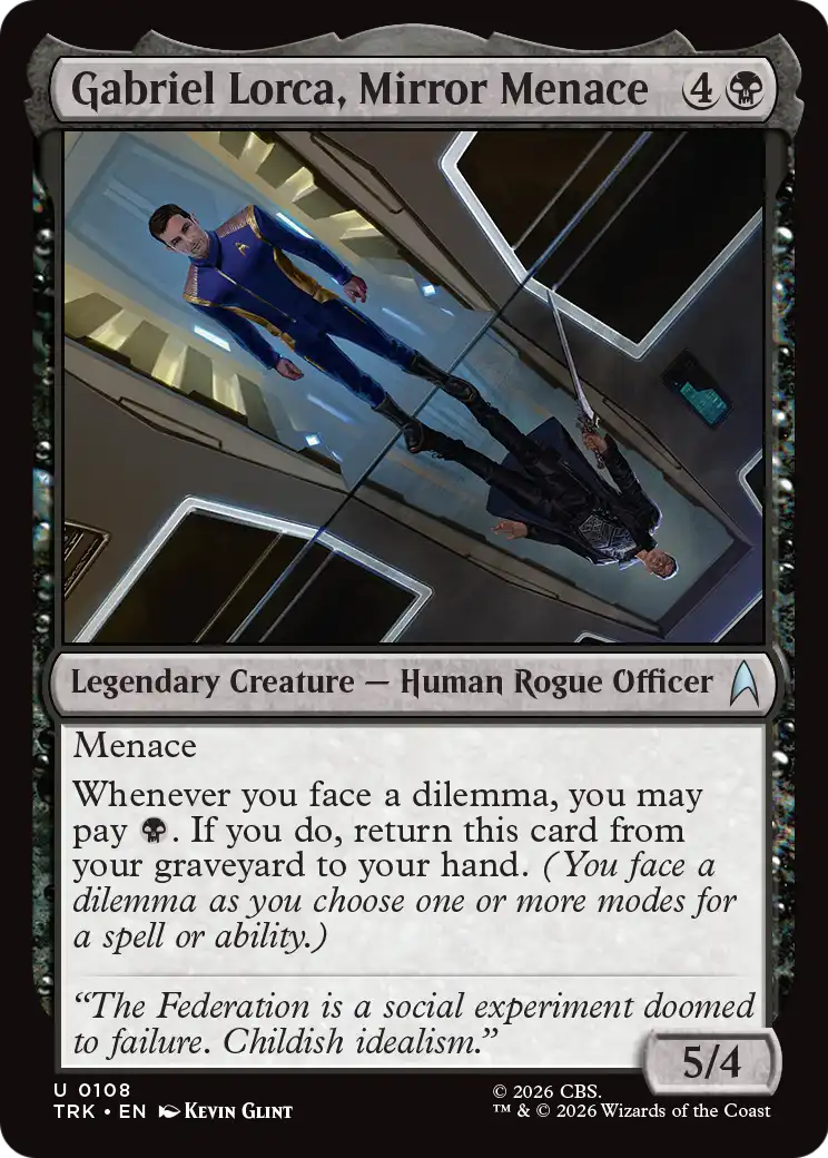 Gabriel Lorca, Mirror Menace [Star Trek] | Clutch Gaming